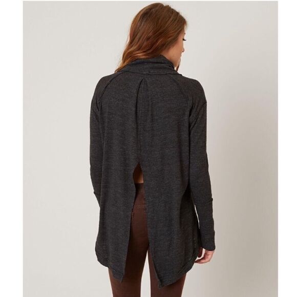 Free People Split Back Turtleneck Thermal - Picture 2 of 7